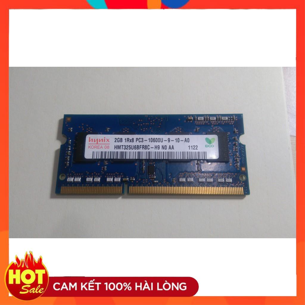 ⚡️[Chính Hãng] Ram Laptop DDR3 2G bus 1333 tháo máy.