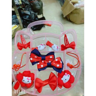 Bộ Kẹp Tóc Kitty Cho Bé