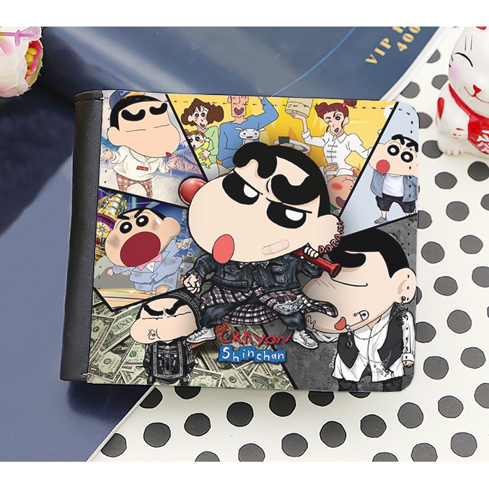 Ví da nam Shin – Cậu bé bút chì thời trang (mẫu mới nhất)