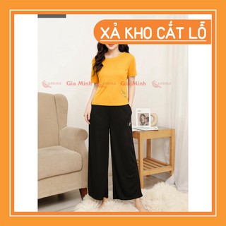 [SALE CỰC SỐC] Bộ Đũi Lụa Dài Cao Cấp CARDINA