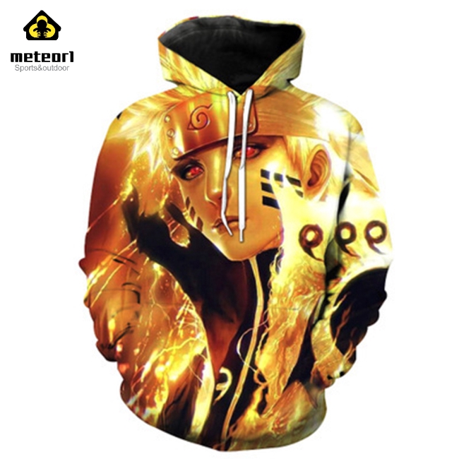 Áo hoodie dài tay in hình Naruto 3D thời trang | BigBuy360 - bigbuy360.vn
