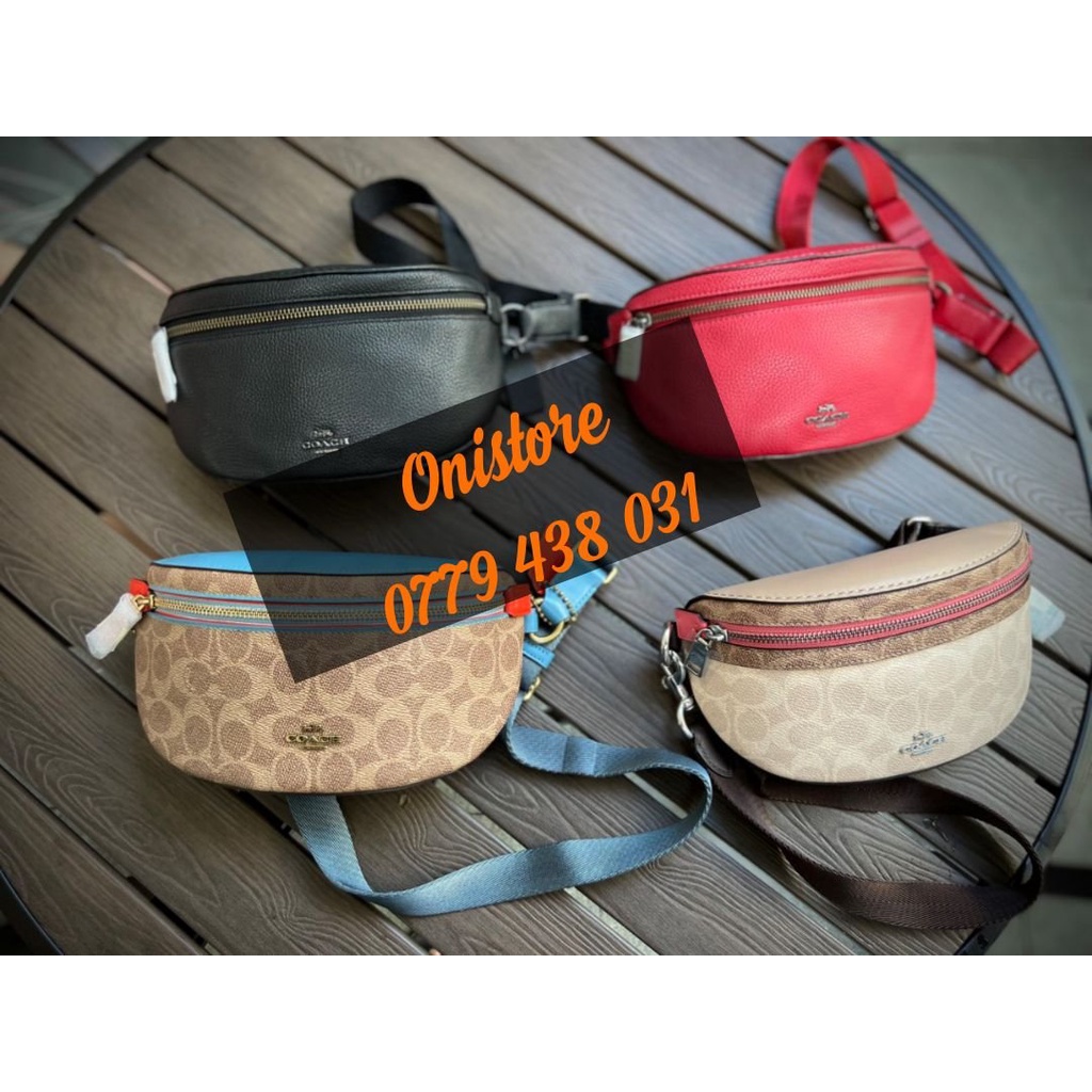 Túi Đeo Bụng Cho Nữ Coach - Belt Bag, Túi Xách Giỏ Xách Nữ Thời Trang, Ví Nữ, Hàng Hiệu Chính Hãng, Giá Tốt Giao Nhanh