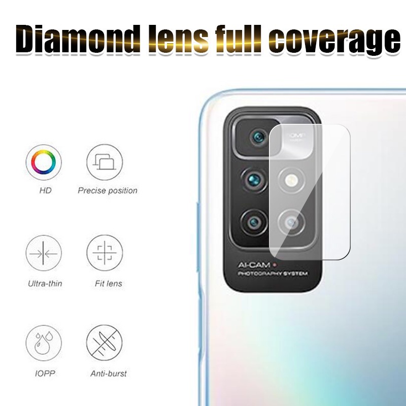 Kính Cường Lực Bảo Vệ Camera Sau Điện Thoại cho Xiaomi Redmi 11T 5G 10 Note 11 11s 10 10s A1 9 9s 9T 9C 9A 9i 8 8A 7 7A K40 K20 Pro Max 4G 5G