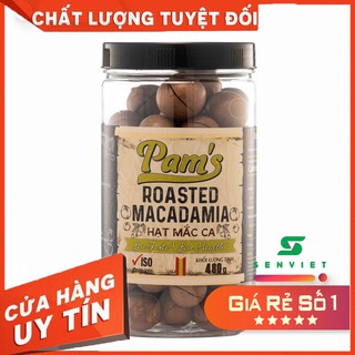 Hạt Macadamia nứt vỏ Pam's 480g