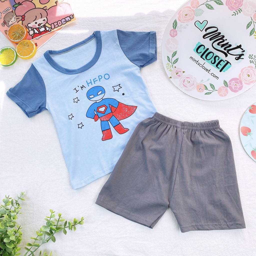 Bộ Cotton Baby Dành Cho Bé Từ 1-4 Tuổi Loại I - S1229