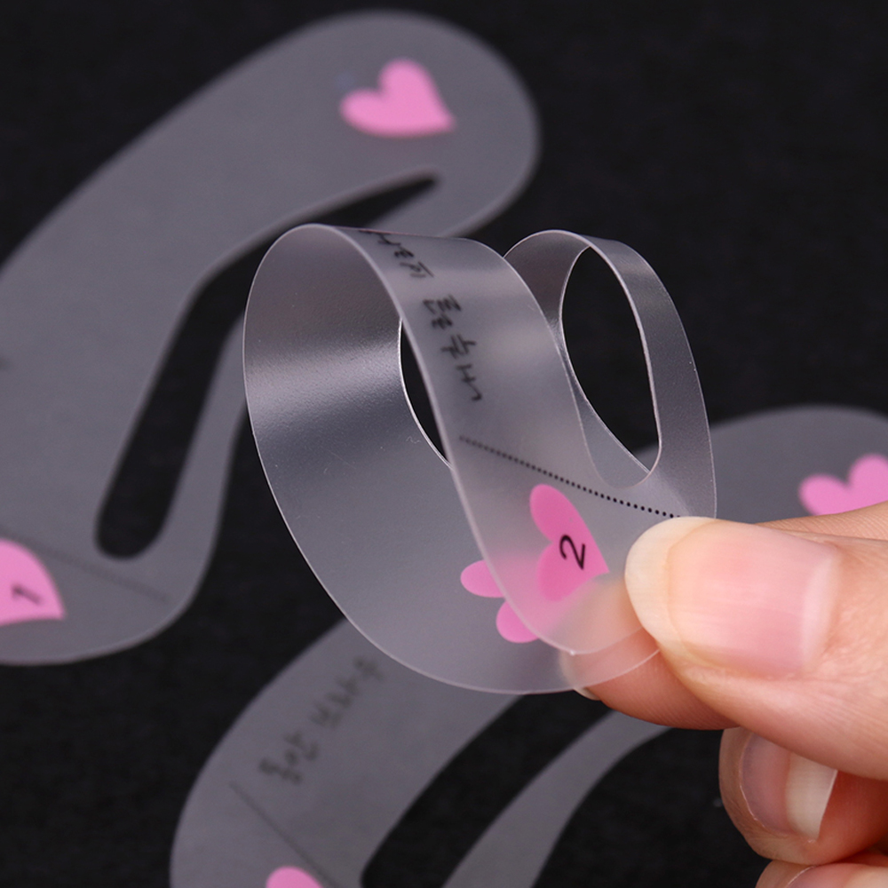 Bộ 3 Khuôn Vẽ Chân Mày 3 Kiểu Có Thể Tái Sử Dụng