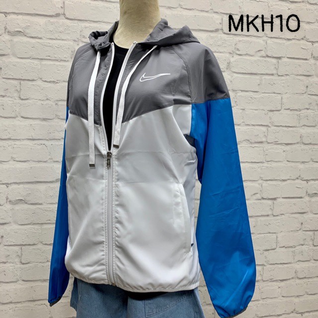 SALE Khoác bigsize dù 1 lớp phối màu -VNXK- MKH10