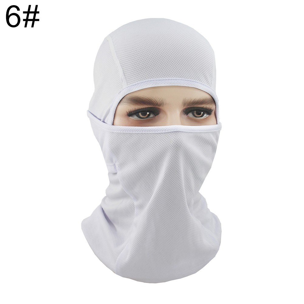 Mũ trùm đầu Balaclava chống bụi che nắng/ tia UV dành cho người đi xe máy / xe đạp | BigBuy360 - bigbuy360.vn