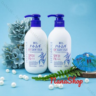 Sữa Dưỡng Thể Hatomugi SPF31 PA+++ 250ml