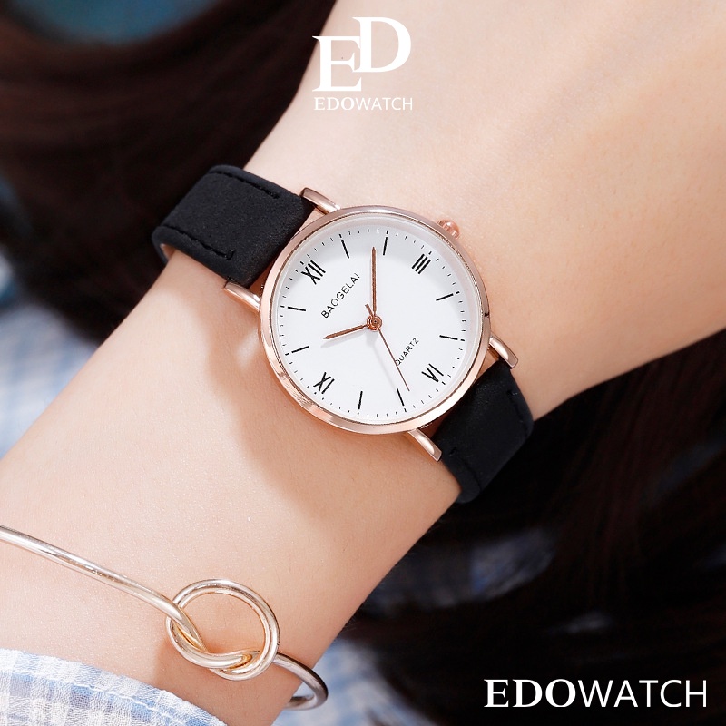 Đồng hồ đeo tay nữ kiểu đẹp học sinh, sinh viên chính hãng BAOGELAI hàn quốc 2023