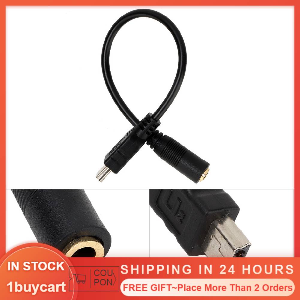 Cáp adapter micro/âm thanh Mini USB - 3.5mm cho Gopro Camera