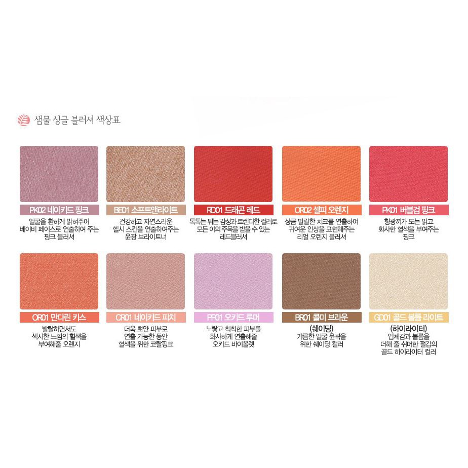 Phấn Má Hồng The Saem Saemmul Single Blusher