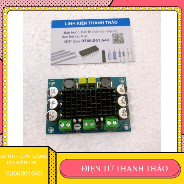 Bảng mạch khuếch đại âm thanh DC 12V-24V TPA3116 D2 100W Mono kênh cho xe ô tô