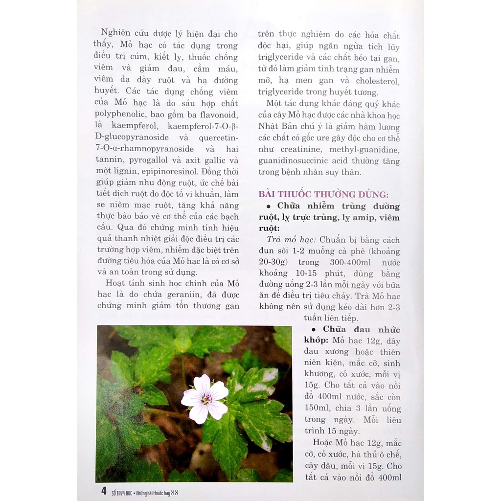 Sách Sổ Tay Y Học - Những Bài Thuốc Hay 88