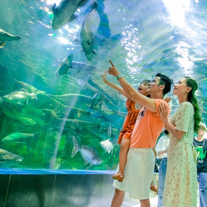 Mã QRCode vào cửa tại VinKE và Aquarium Times City