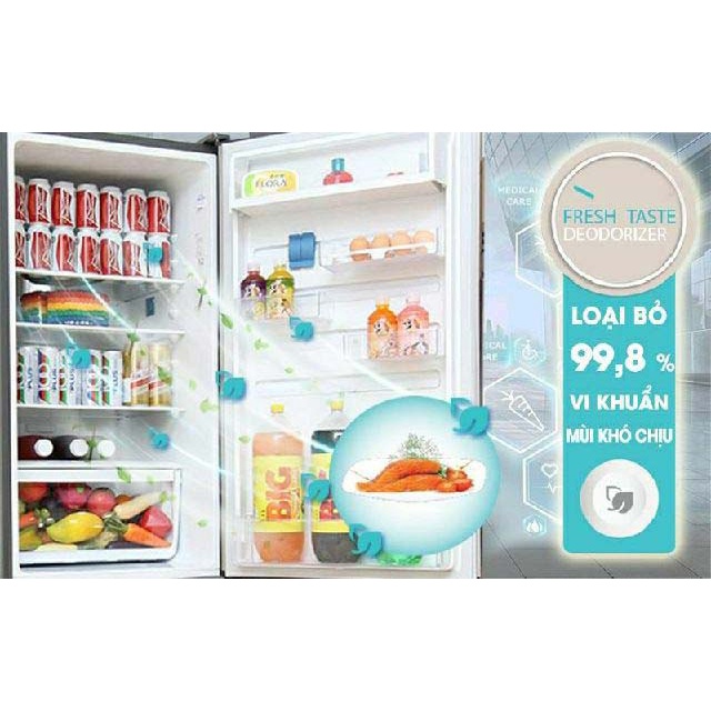 Tủ Lạnh Inverter Electrolux EME3700H-A 350L Điện Máy Hải Đăng HN