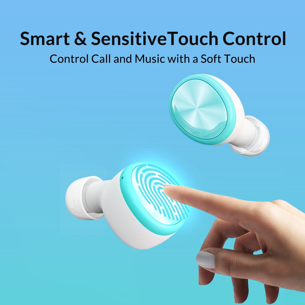 ZNT SoundBox Mini Tai Nghe TWS Kết Nối Bluetooth 5.0 Kèm Hộp Sạc