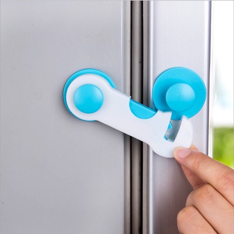 Khóa chốt tủ lạnh, cánh cửa an toàn cho bé