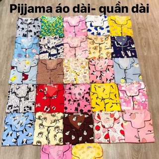 Bộ pizama quần dài- áo dài