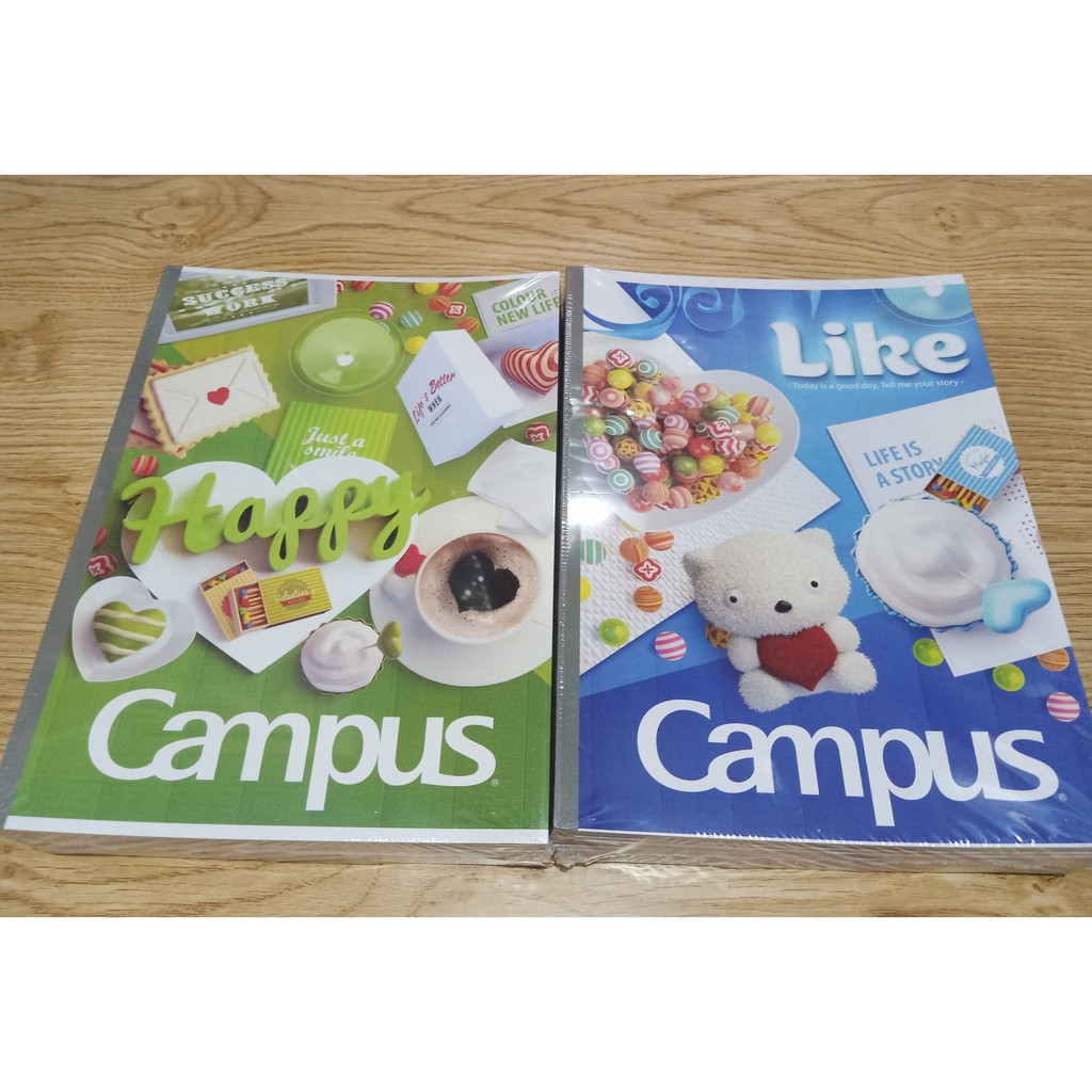 Vở Campus kẻ ngang Gift 80/120/200tr