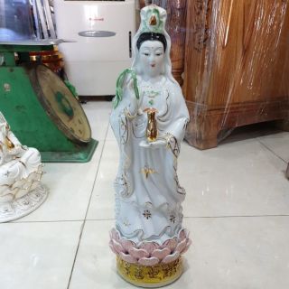 Tượng phật bà quan thế âm cao 39cm