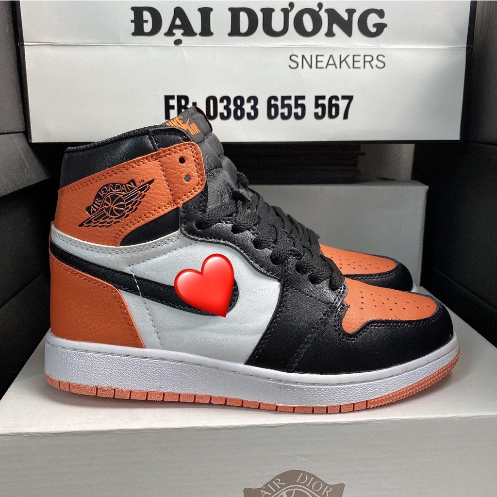 [ FULL BOX BILL] Giày thể thao sneaker Jd1 cao jordan 1 cổ cao bản đẹp full size 36-43 hàng cao cấp Hot Trend 2021. | BigBuy360 - bigbuy360.vn