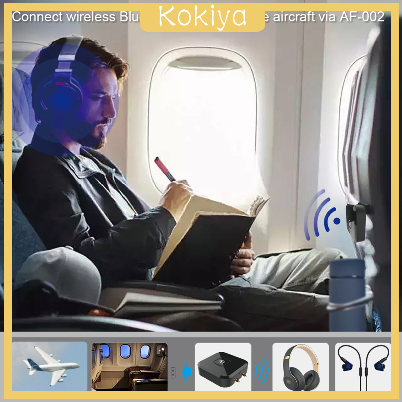 Đầu Nối Truyền Tín Hiệu Âm Thanh Bluetooth Không Dây Màu Đen | BigBuy360 - bigbuy360.vn