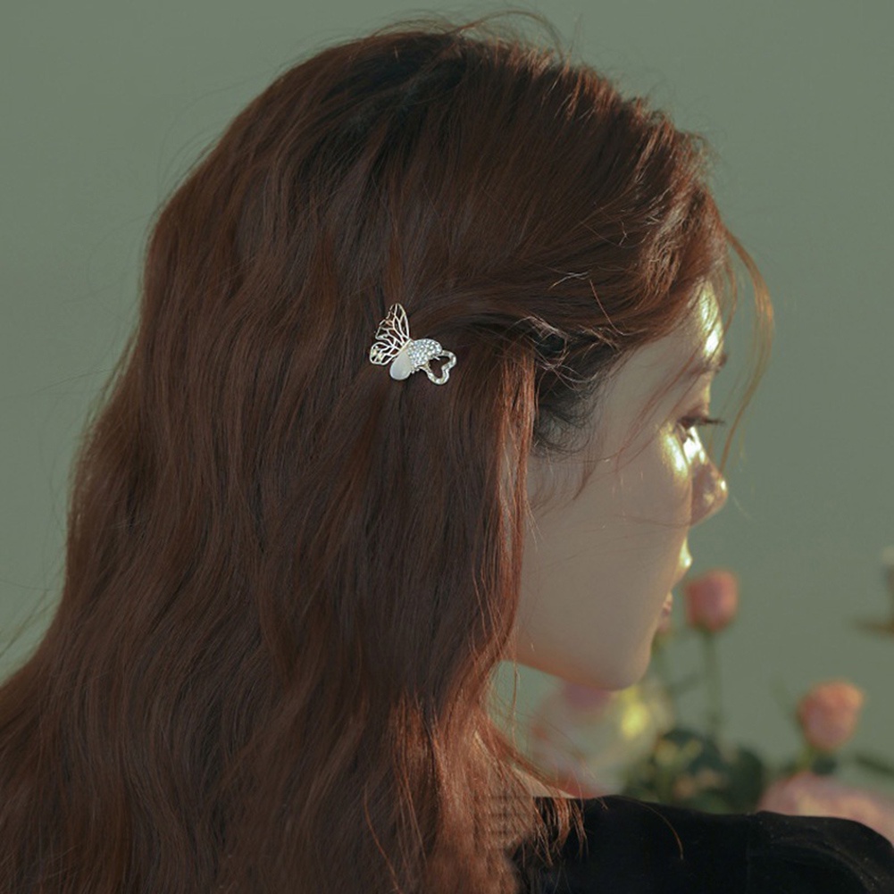 Kẹp Tóc Càng Cua Hình Bướm Dễ Thương Cho Nữ