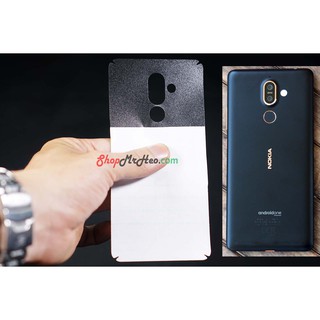 Bộ 3 Skin Dán Lưng Vân 3D Nokia 7 Plus 2018