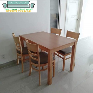 Bộ bàn ăn 4 ghế ( Freeship HCM Dĩ An BH )
