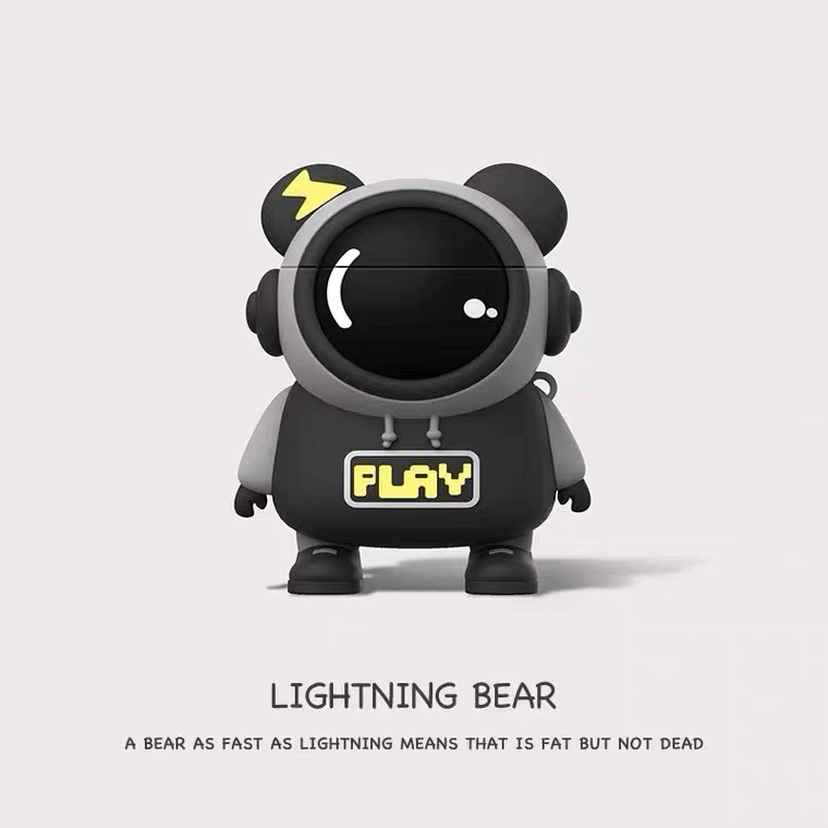 Vỏ case ốp bảo vệ cho airpods 1 2 3 pro chất chống bẩn hình cute