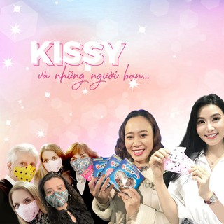 Khẩu Trang Kissy Sợi Hoạt Tính Cho Trẻ Em
