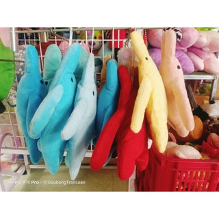 gấu bông thỏ nhiều màu sắc