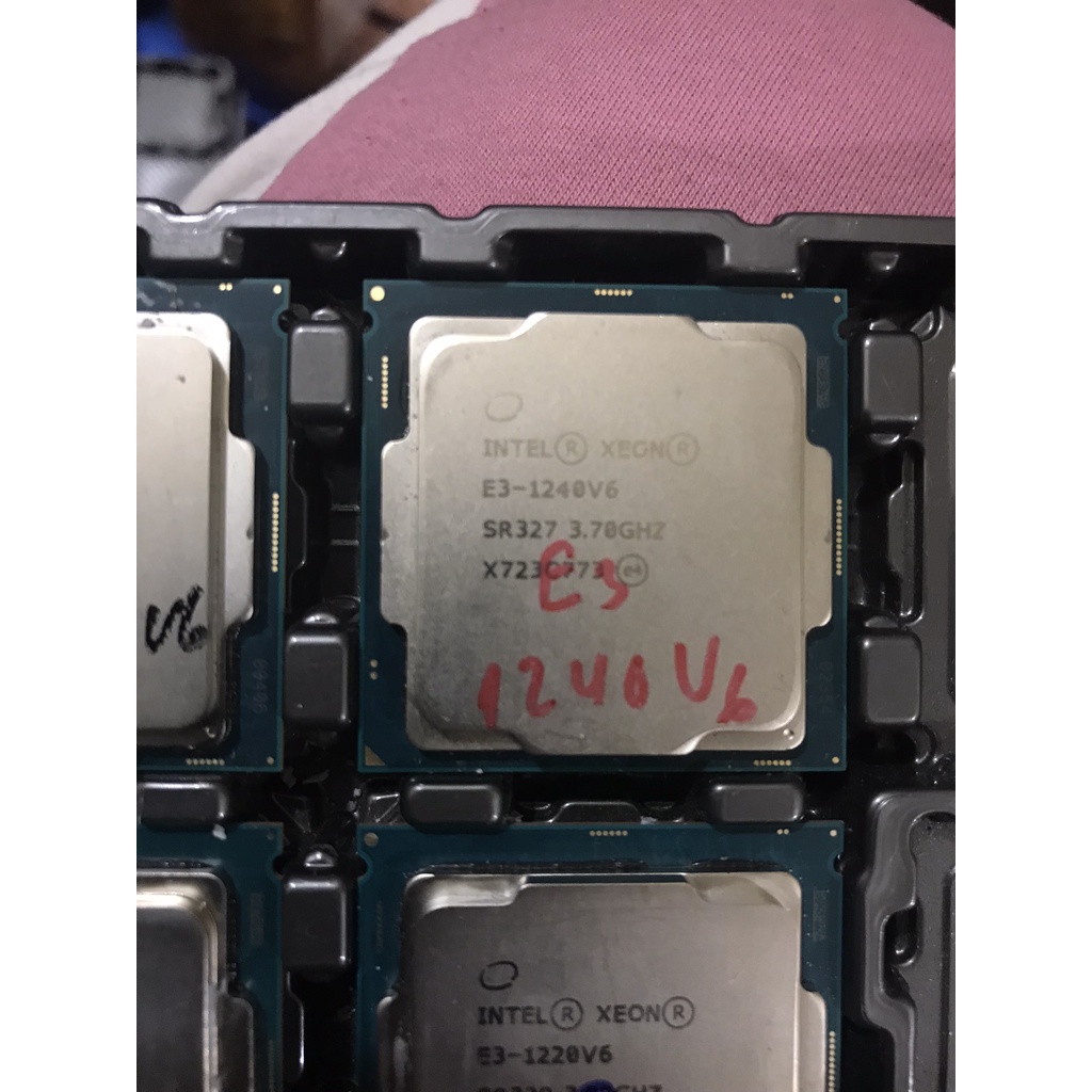 Xeon e3 1240v6