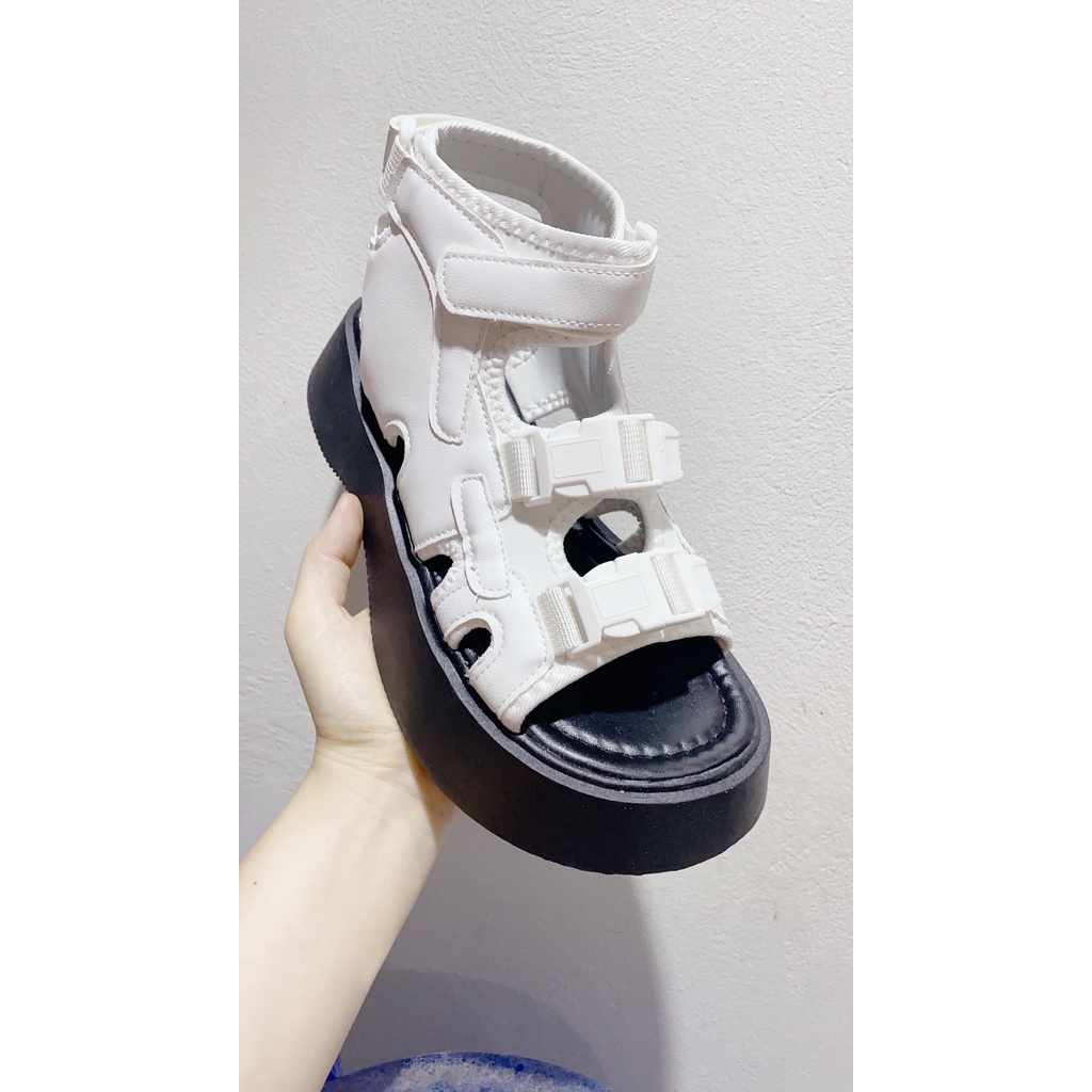 Sandal ulzzang phong cách Harajuku retro mã 5115