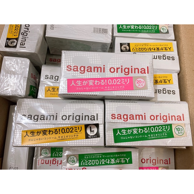 Bao Cao Su Sagami Original 0.02 10 chiếc / 20 chiếc