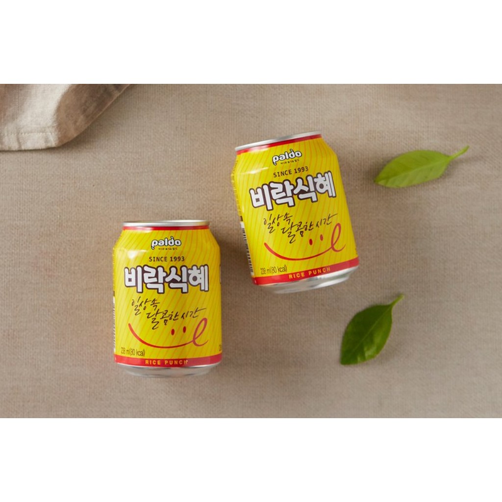NƯỚC GẠO NGỌT 230ML - 팔도] 비락 식혜