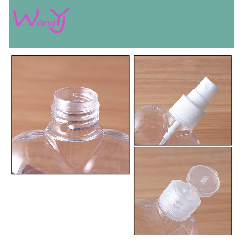 Bình rỗng dạng xịt trong suốt tiện lợi 50ml