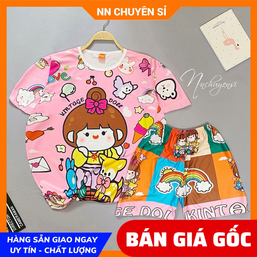 Đồ bộ bé gái bé trai &amp; người lớn form rộng hoạt hình Chibi dễ thương ❤ Đồ tết 2022 con hổ con cọp tiger FULL SIZE DBRBD