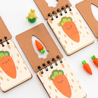 SỔ LÒ XO CÀ RỐT CỠ LỚN SIÊU CUTE