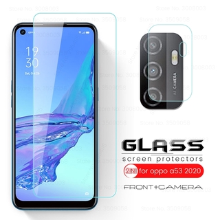 Kính Cường Lực 2 Trong 1 Bảo Vệ camera Trước + Sau Cho oppo a58 a78 a98 a17 a57 a77 a57s a55 a36 a96 a56 4g 5g