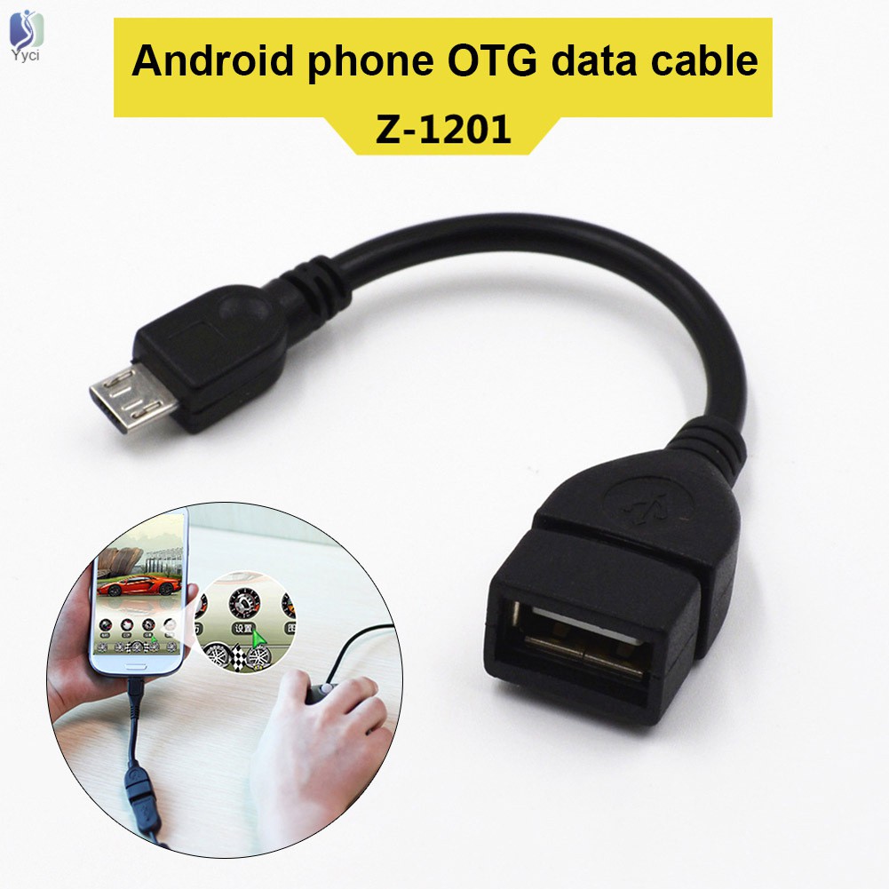 Cáp Chuyển Đổi Usb 2.0 Sang Micro Usb Otg Cho Android Xiaomi Redmi Note 5 Samsung S6 V