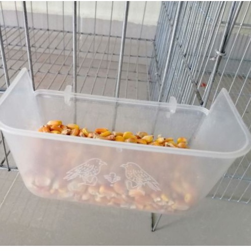 Máng ăn cho gà Minibica máng uống nước tự động cho chim,gà phụ kiện thú cưng PK37