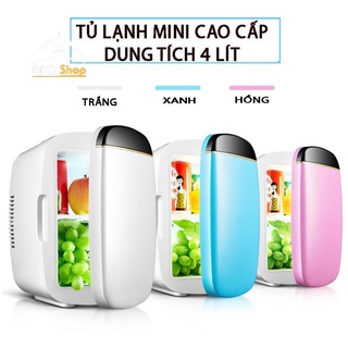 [RẺ VÔ ĐỊCH] Tủ lạnh, tủ mát mini  dùng cả trong nhà, trên oto, xe hơi TẶNG BỘ CHUYỂN NGUỒN