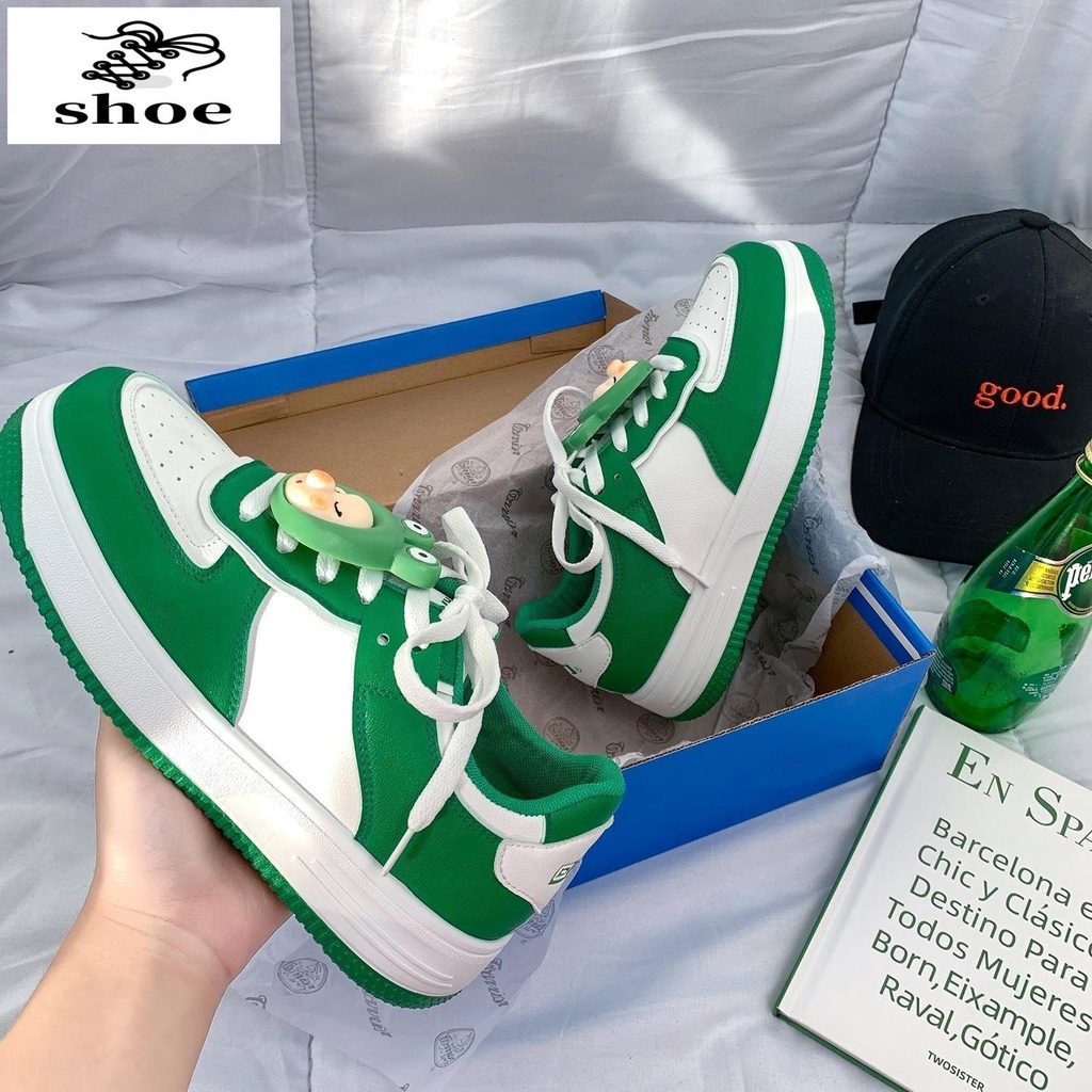Giày Thể Thao Đế Dày Thoáng Khí Phong Cách Đường Phố Hàn Quốc Cho Nữ
