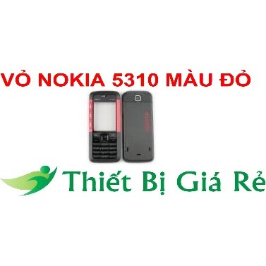 VỎ NOKIA 5310 MÀU ĐỎ
