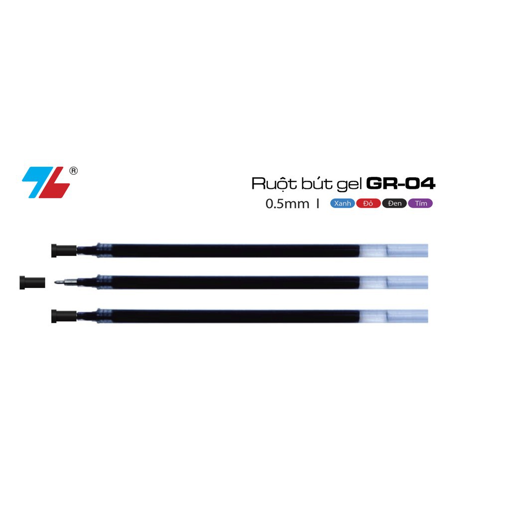 Ngòi Bút Nước 😍FREESHIP😍 10 Ruột Bút Gel GR-04