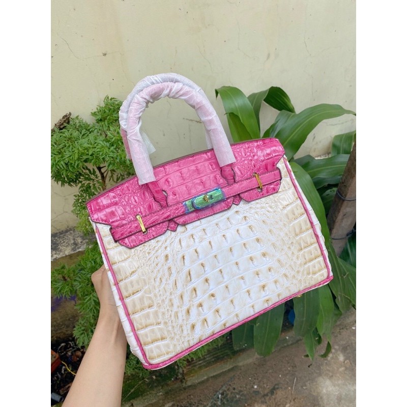 Túi xách cá sấu size 25cm