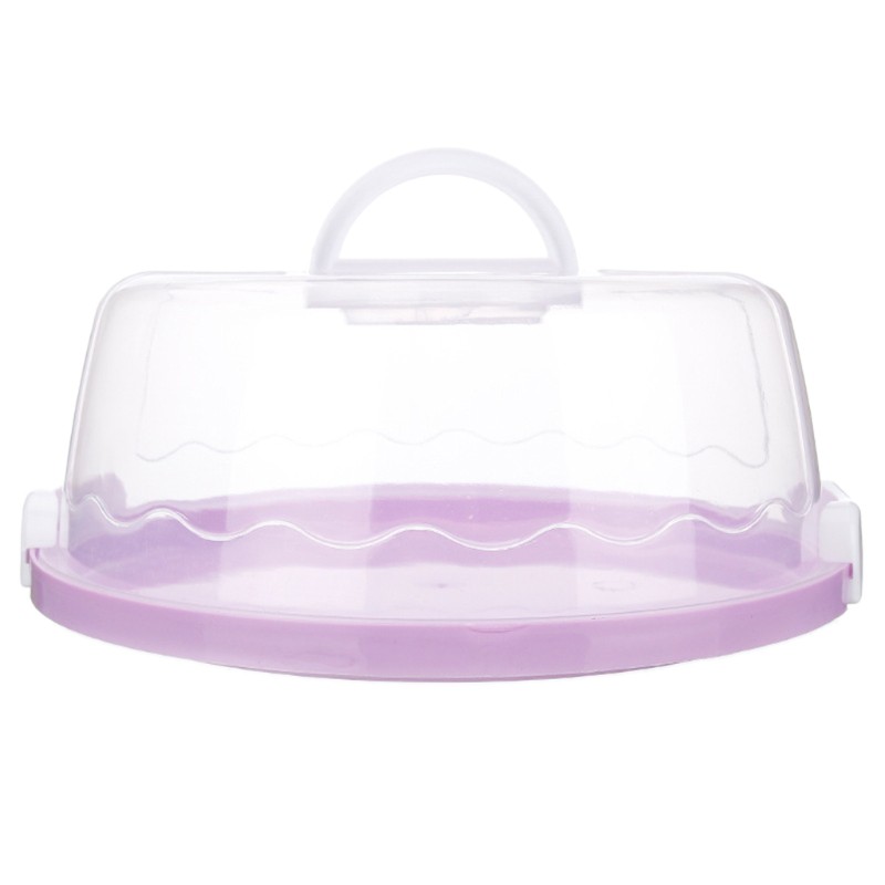 Hộp Nhựa Tròn Đựng Bánh Ngọt Tiện Dụng