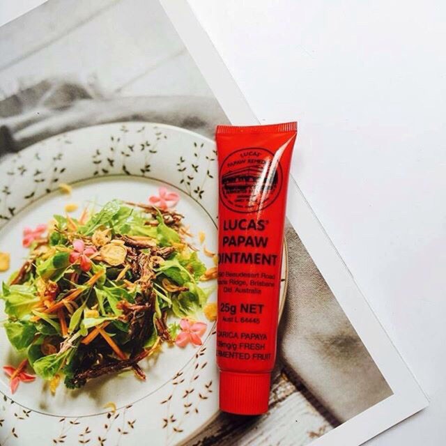 [HÀNG ÚC CHUẨN THƠM ] Kem dưỡng Đa Năng Lucas Papaw Ointment tuýp 25g